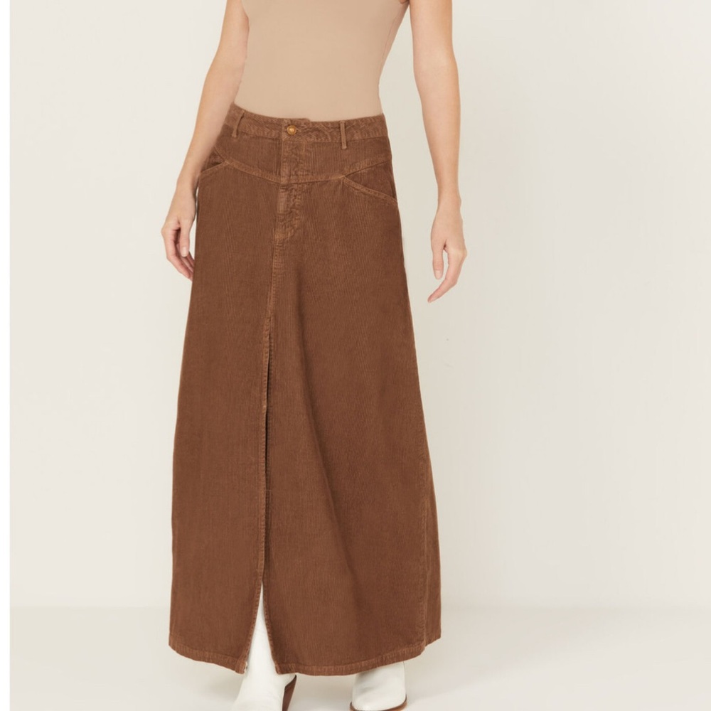Free People Come As You Are Corduroy Skirt
